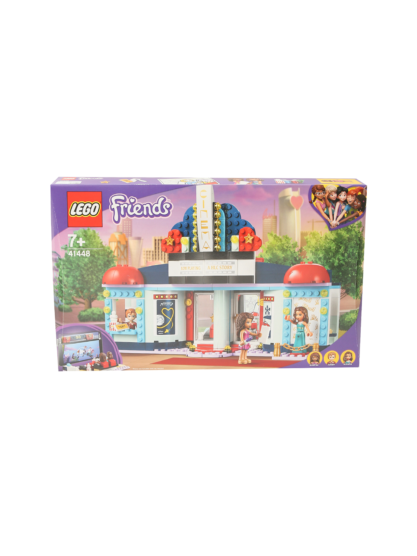 Конструктор LEGO FRIENDS-Кинотеатр Хартлейк-Сити Lego мультиколор (619891)  купить по цене 6 800 руб. в интернет-магазине ГУМ