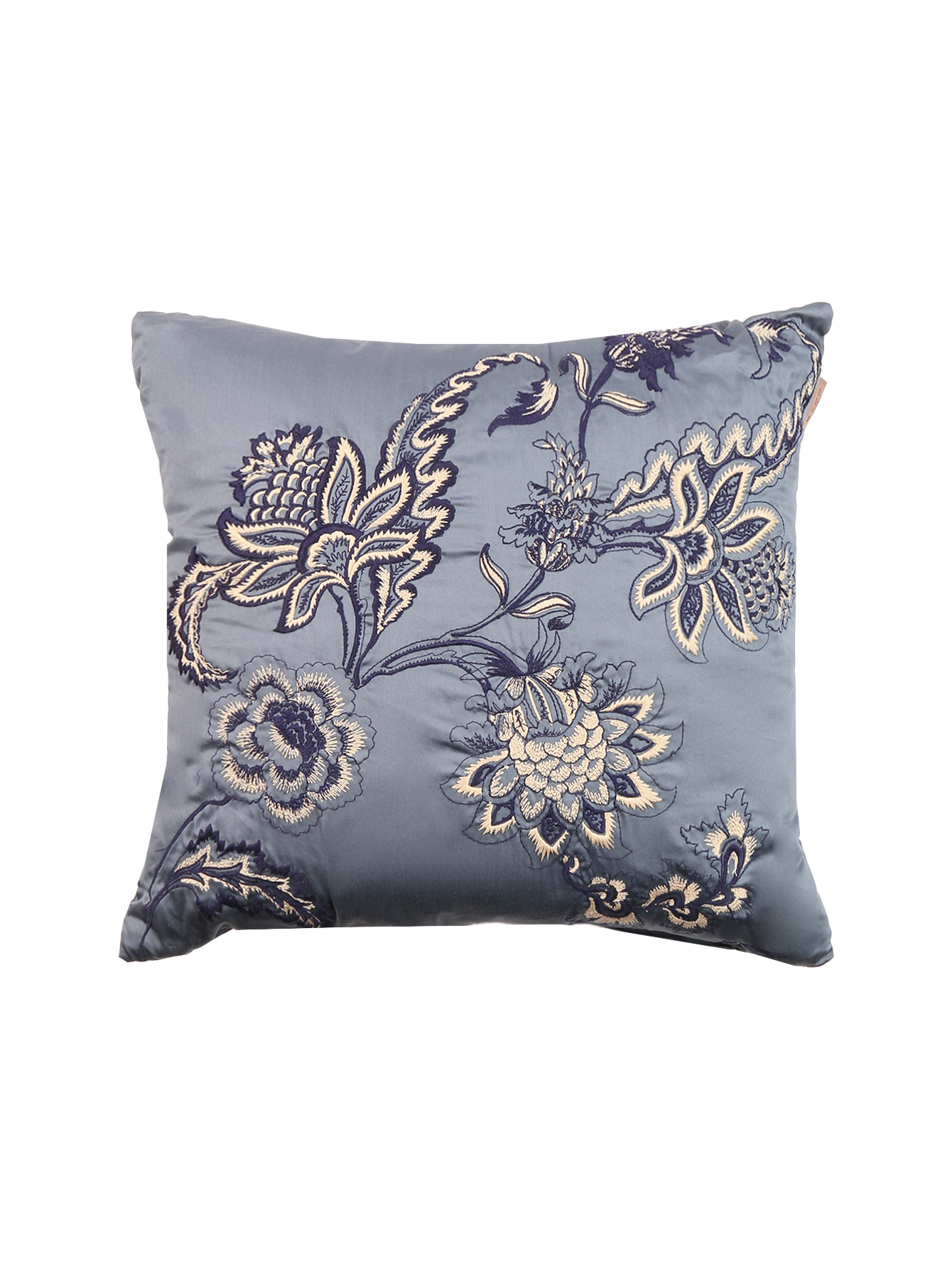 Декоративная подушка с вышивкой - Общий вид