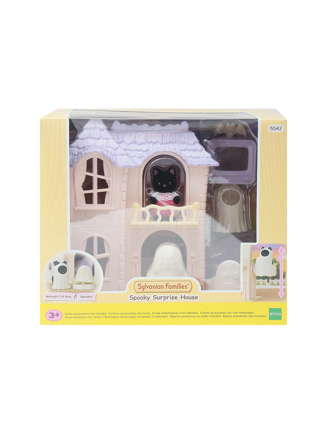 Домик с привидениями Sylvanian Families розовый (690147) купить по цене 3  600 руб. в интернет-магазине ГУМ