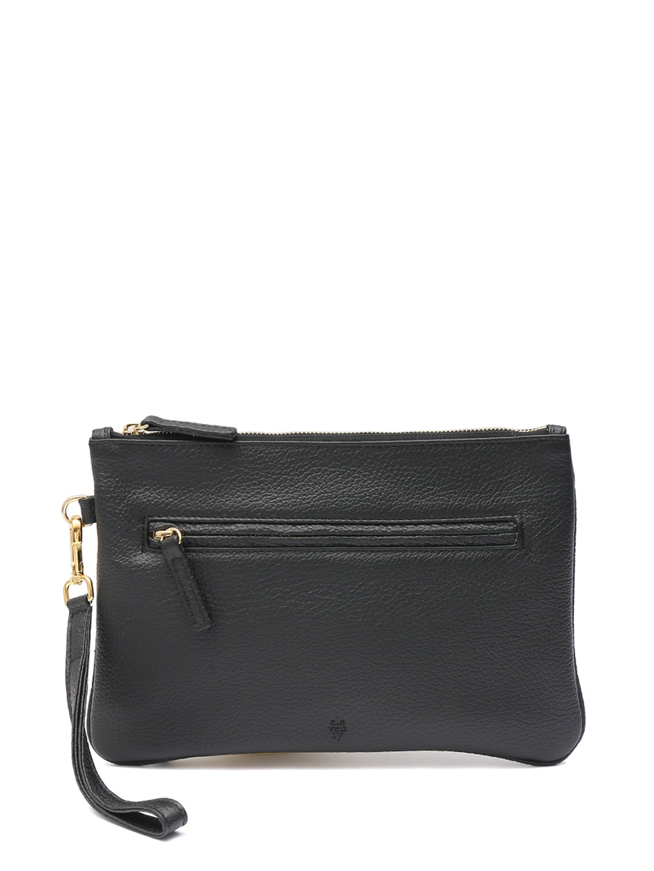 Клатч из кожи на молнии  - Общий вид