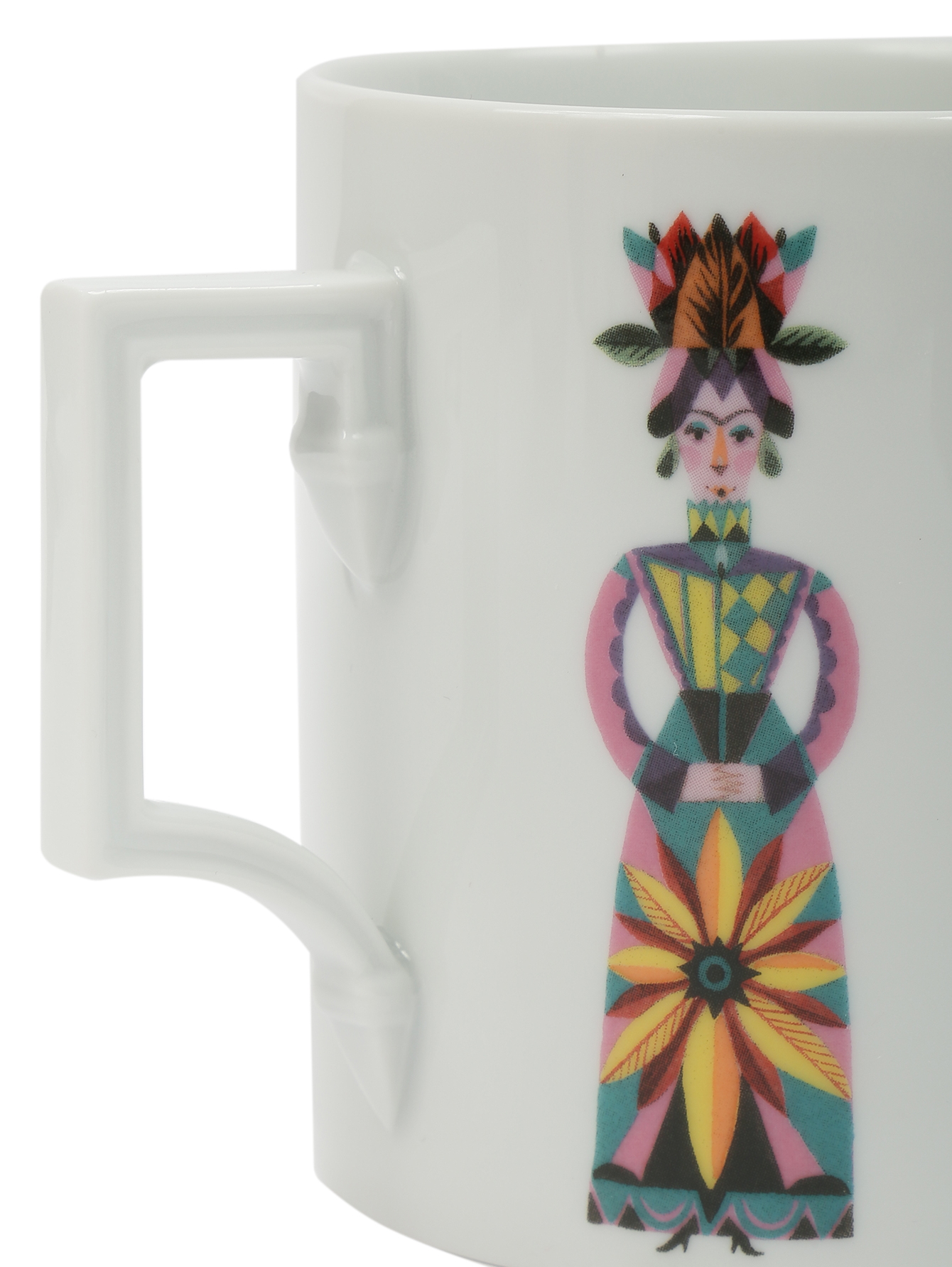 Кружка из фарфора 250 мл - Деталь