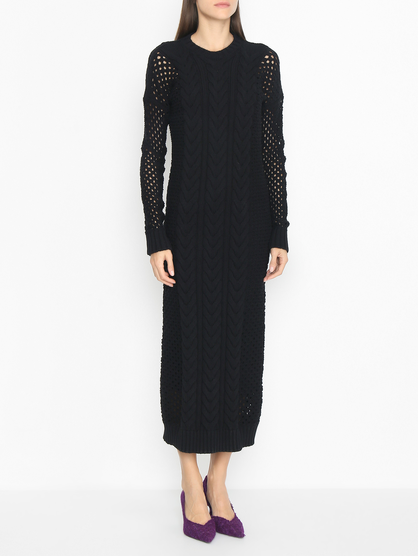 Купить Трикотажное Платье Миди Max Mara