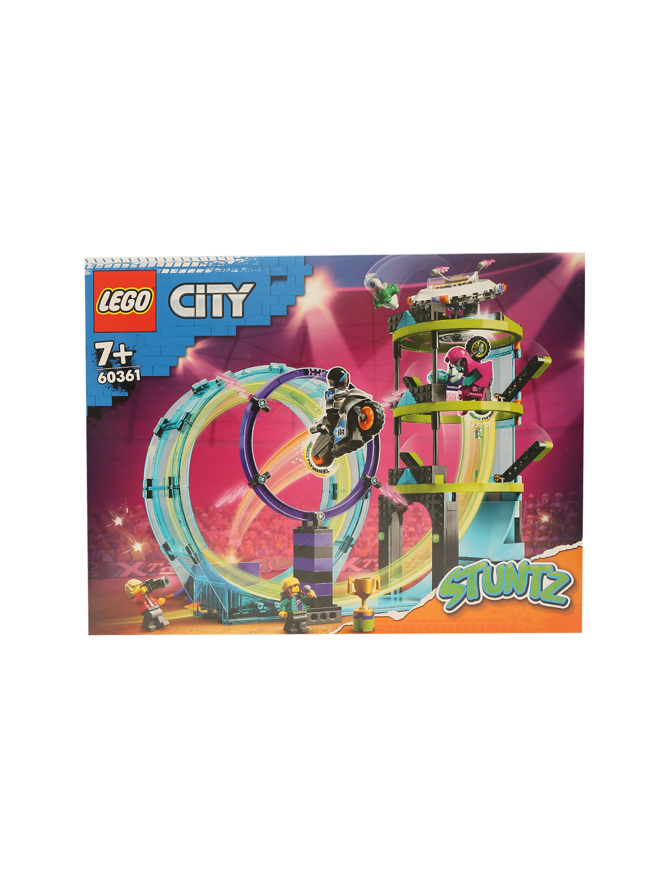 Конструктор lego city "Главное каскадерское испытание"  - Общий вид