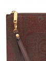 Клатч с узором пейсли и вышивкой  - Деталь