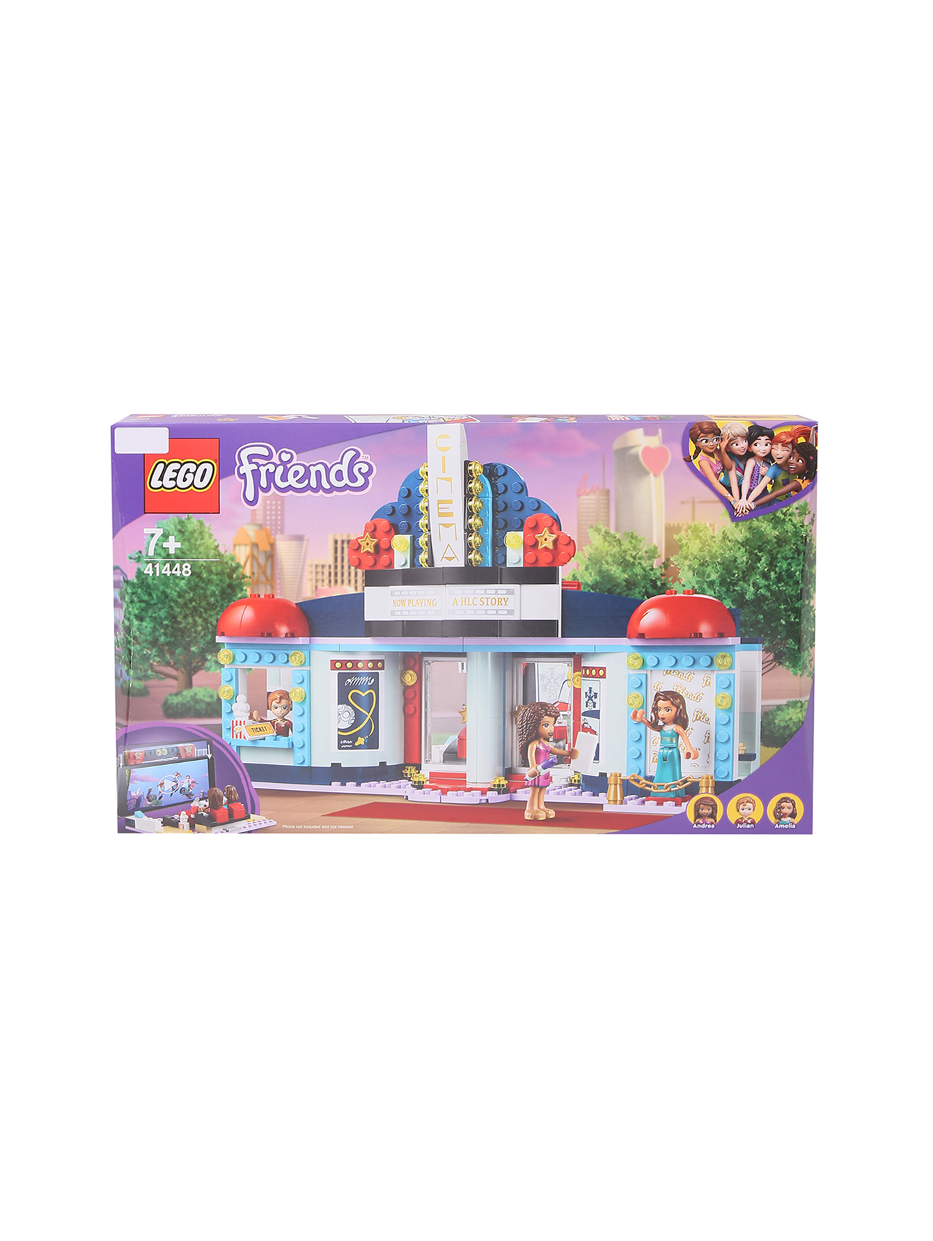 Конструктор LEGO FRIENDS "Кинотеатр Хартлейк-Сити" - Общий вид