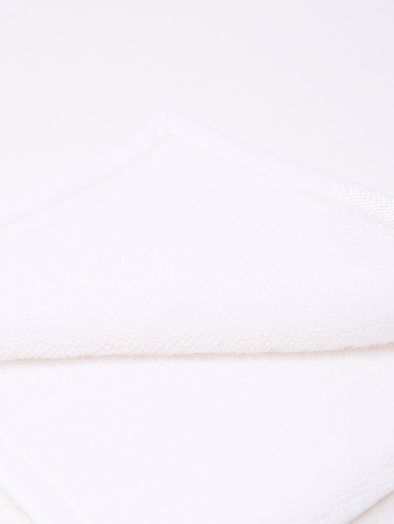 Полотенце из хлопка однотонное  - Деталь