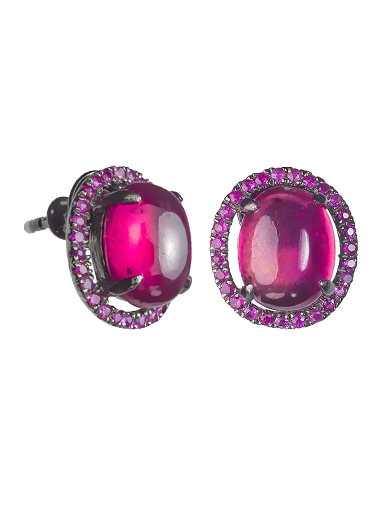 Серьги Rubies & Sapphires - Общий вид