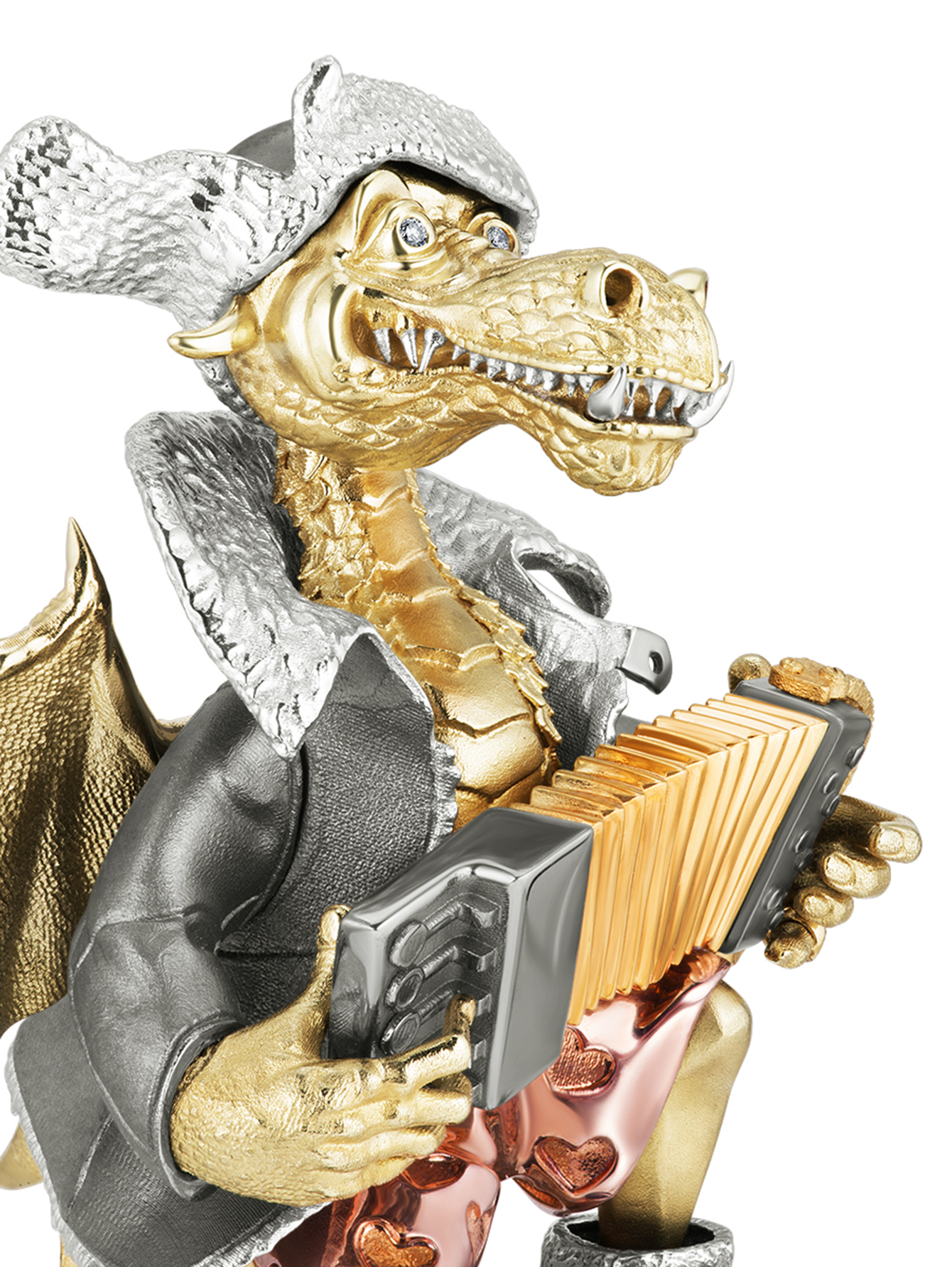 Статуэтка "Дракон" - Обтравка5