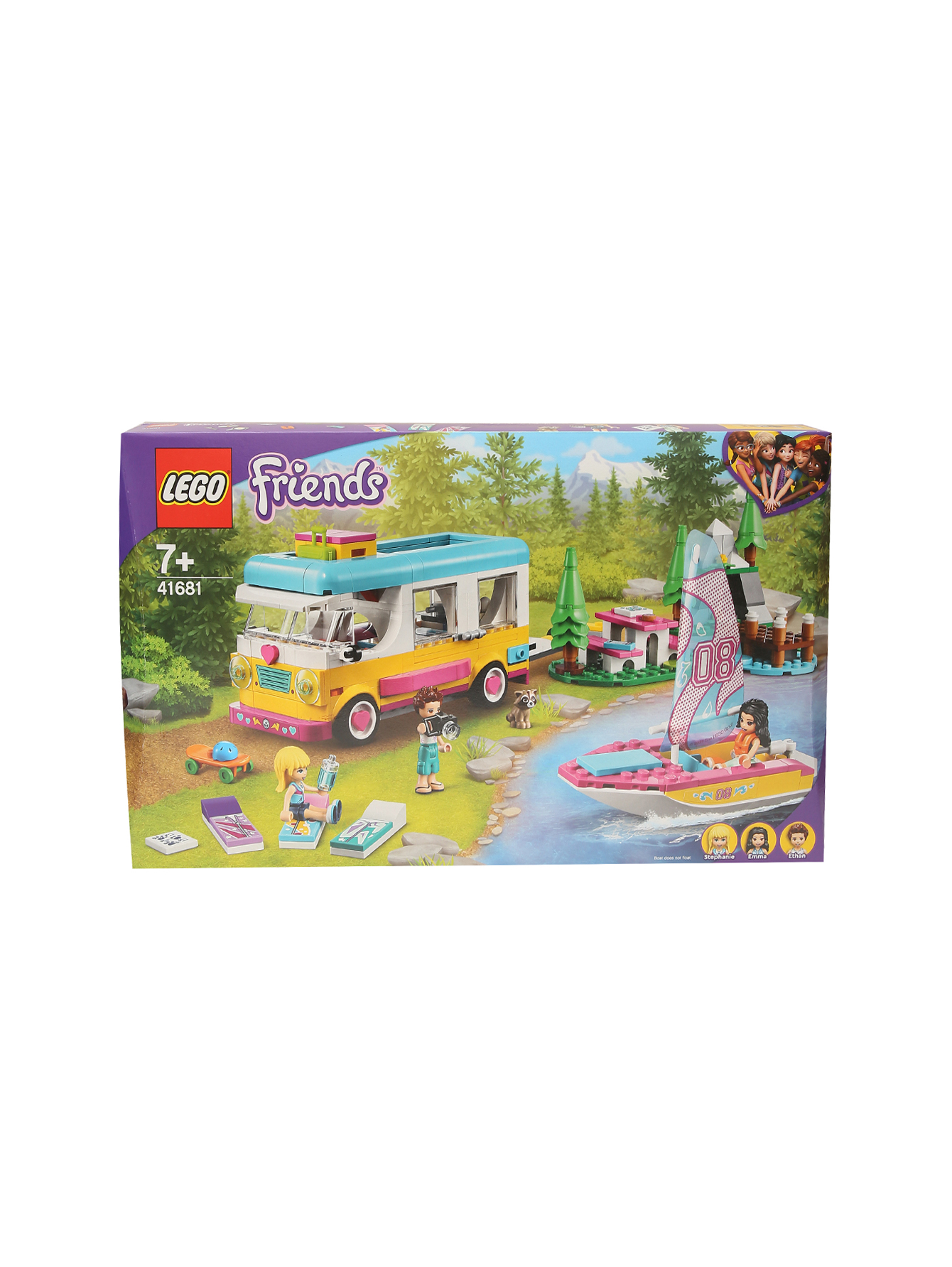 Конструктор LEGO Friends-Лесной дом на колесах Lego мультиколор (619894)  купить по цене 7 300 руб. в интернет-магазине ГУМ