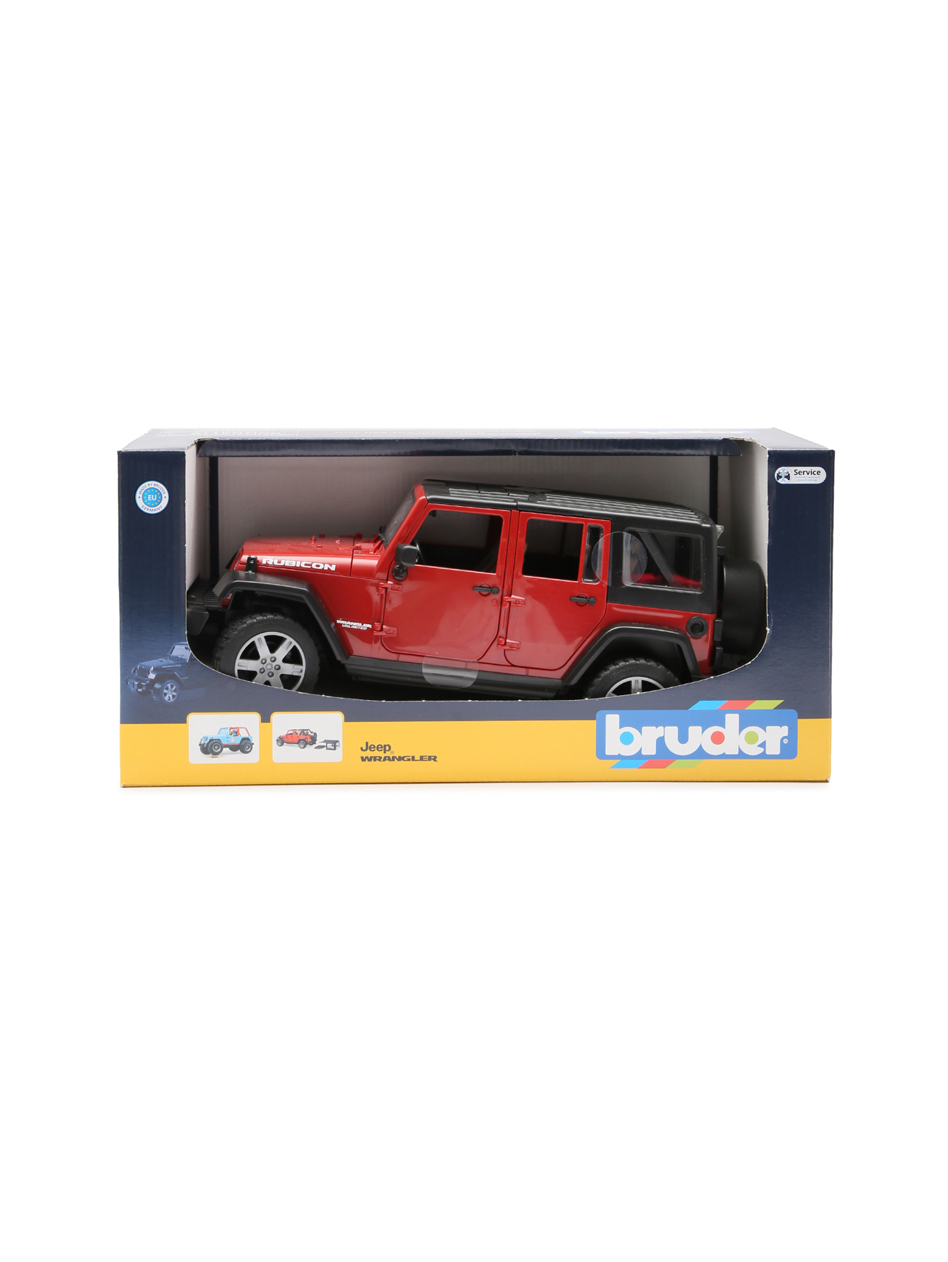 Машинка - внедорожник Jeep Wrangler Unlimited Rubicon - Общий вид