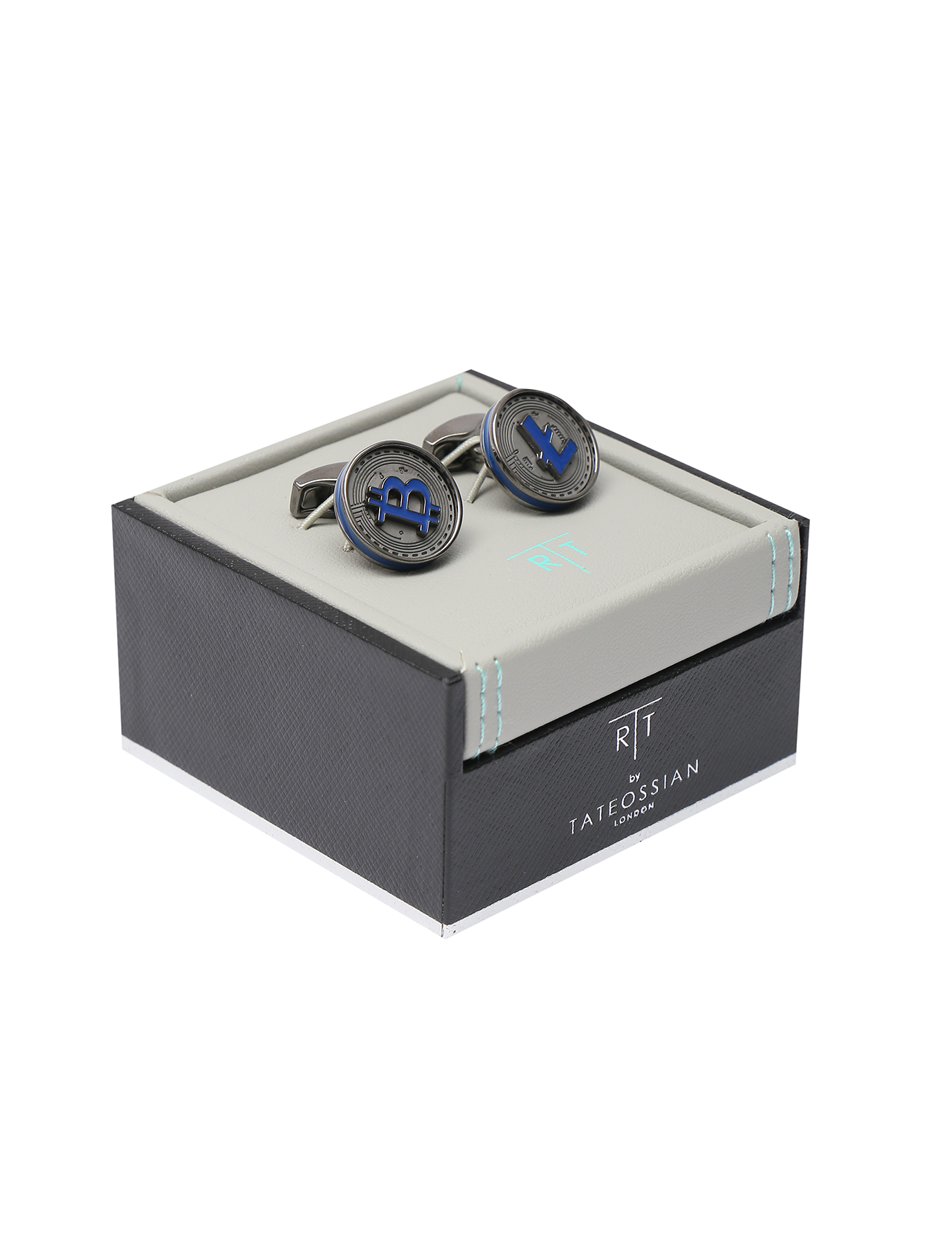 Запонки из металла  - Обтравка1