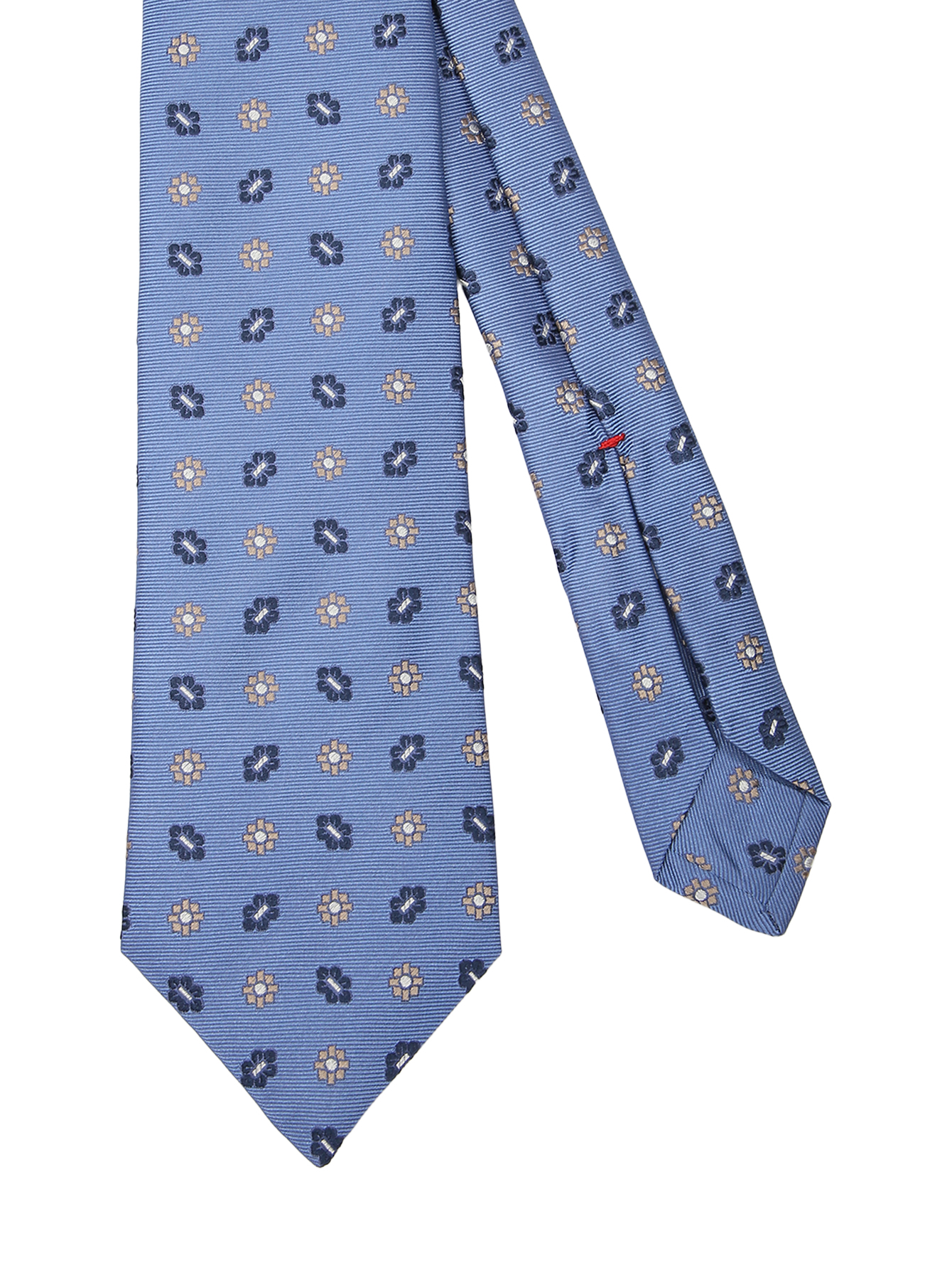 Галстук из шелка с узором - Общий вид