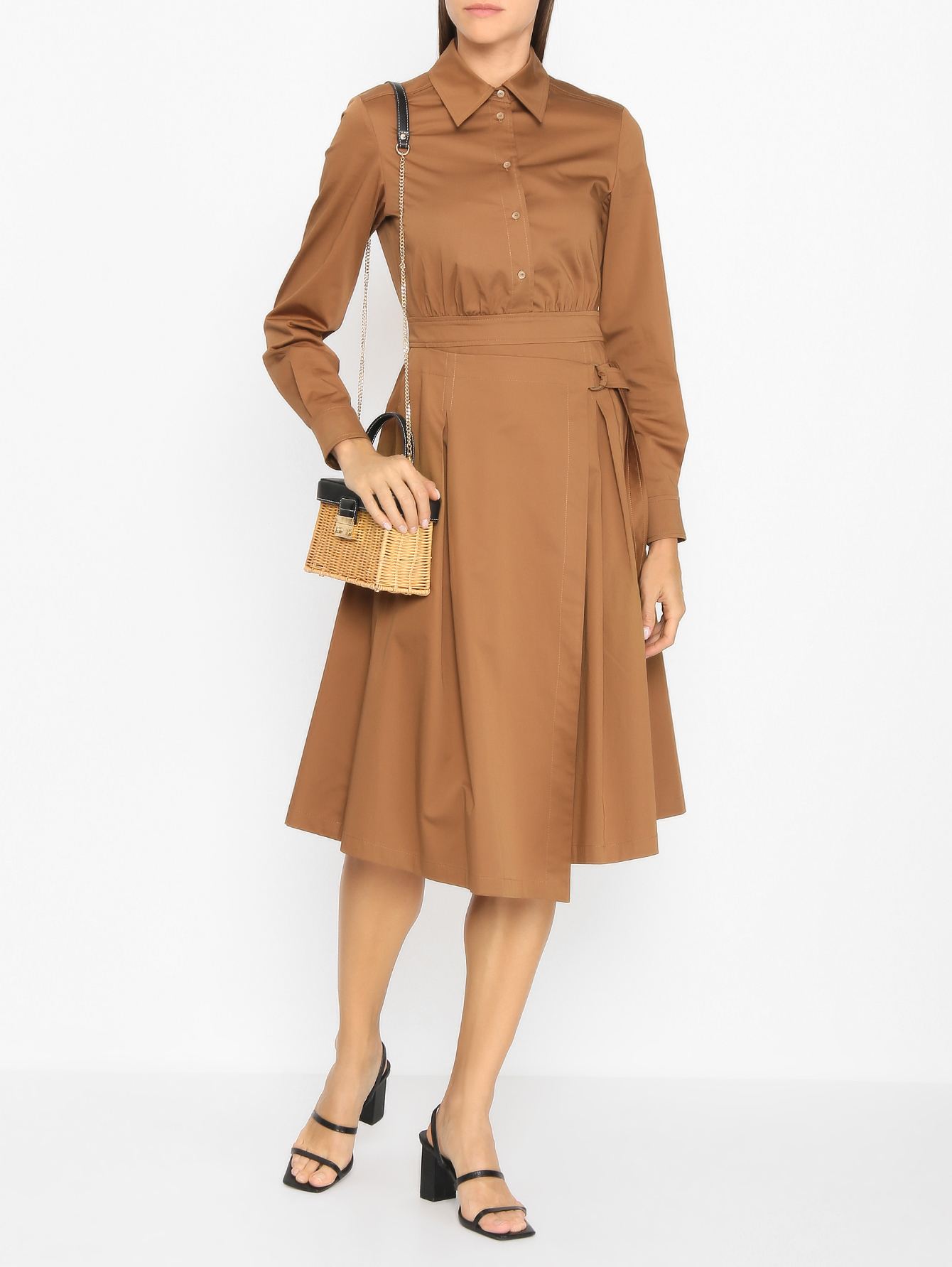 Купить Трикотажное Платье Миди Max Mara