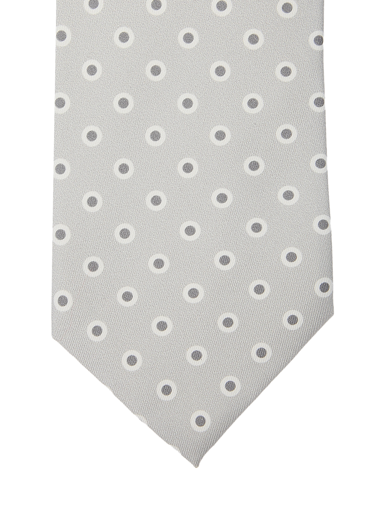 Галстук из шелка с узором - Деталь