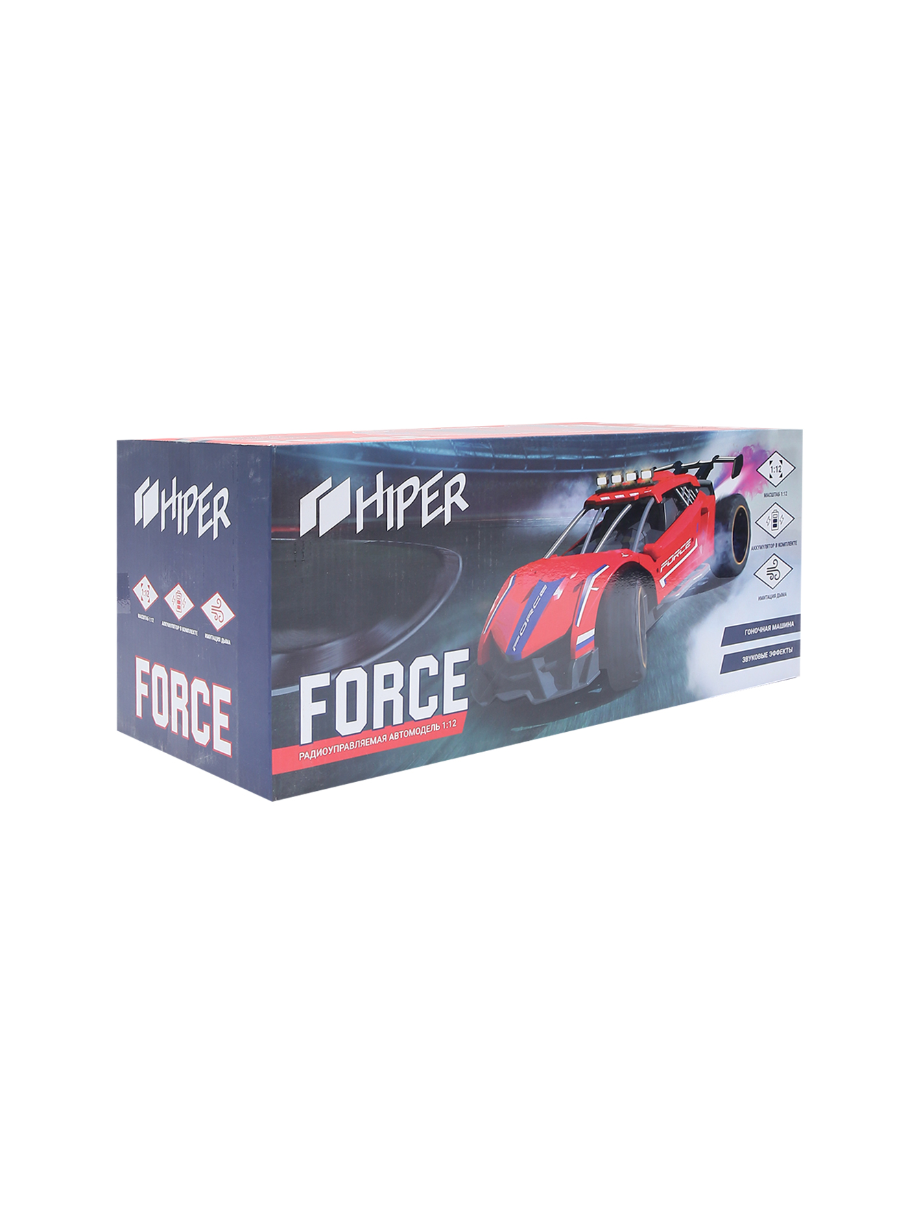 Машина радиоуправляемая Hiper HCT-0010 Force Hiper красная (648468) купить  по цене 5 590 руб. в интернет-магазине ГУМ