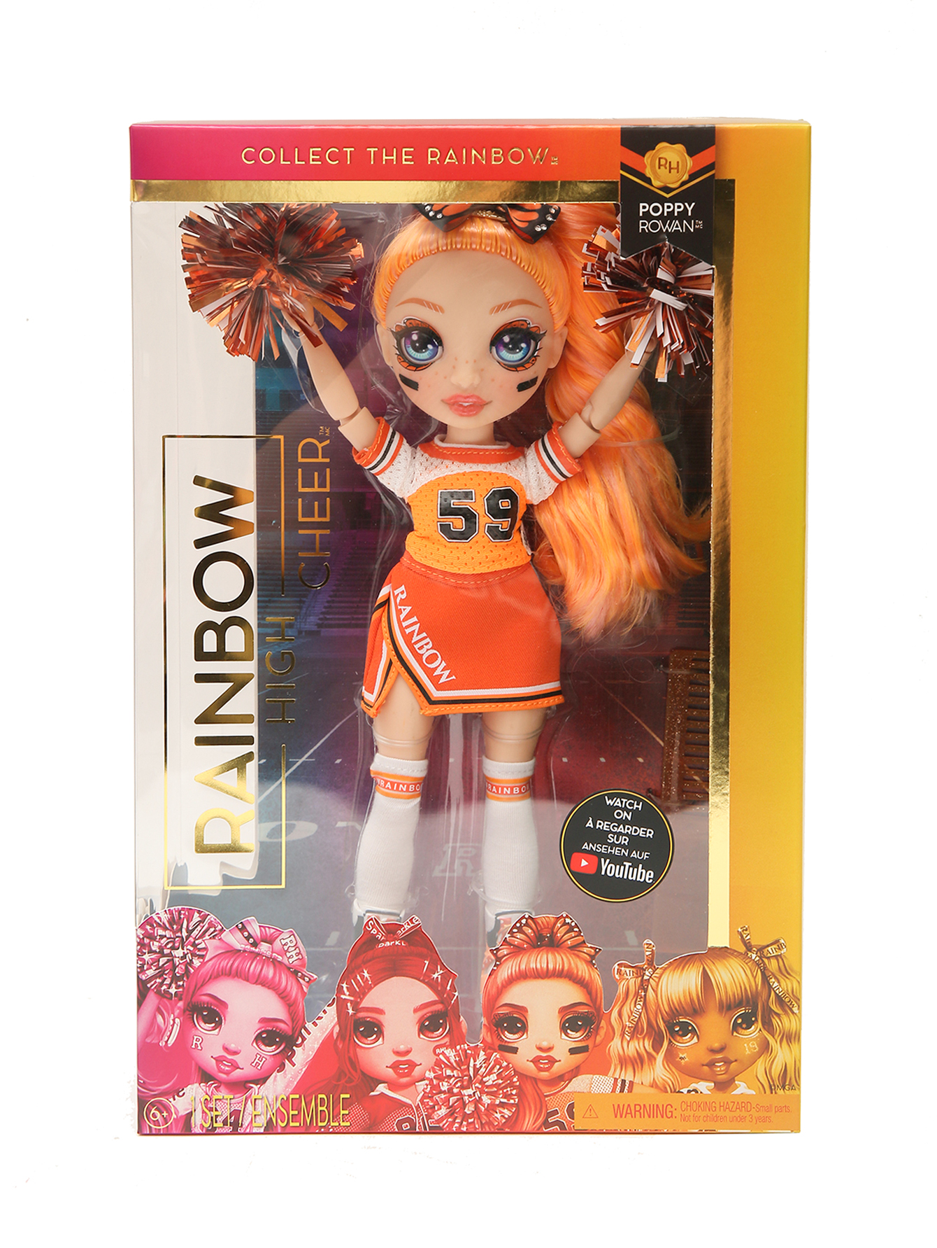 Игрушка Rainbow High Кукла Cheer Doll- Poppy Rowan - Общий вид