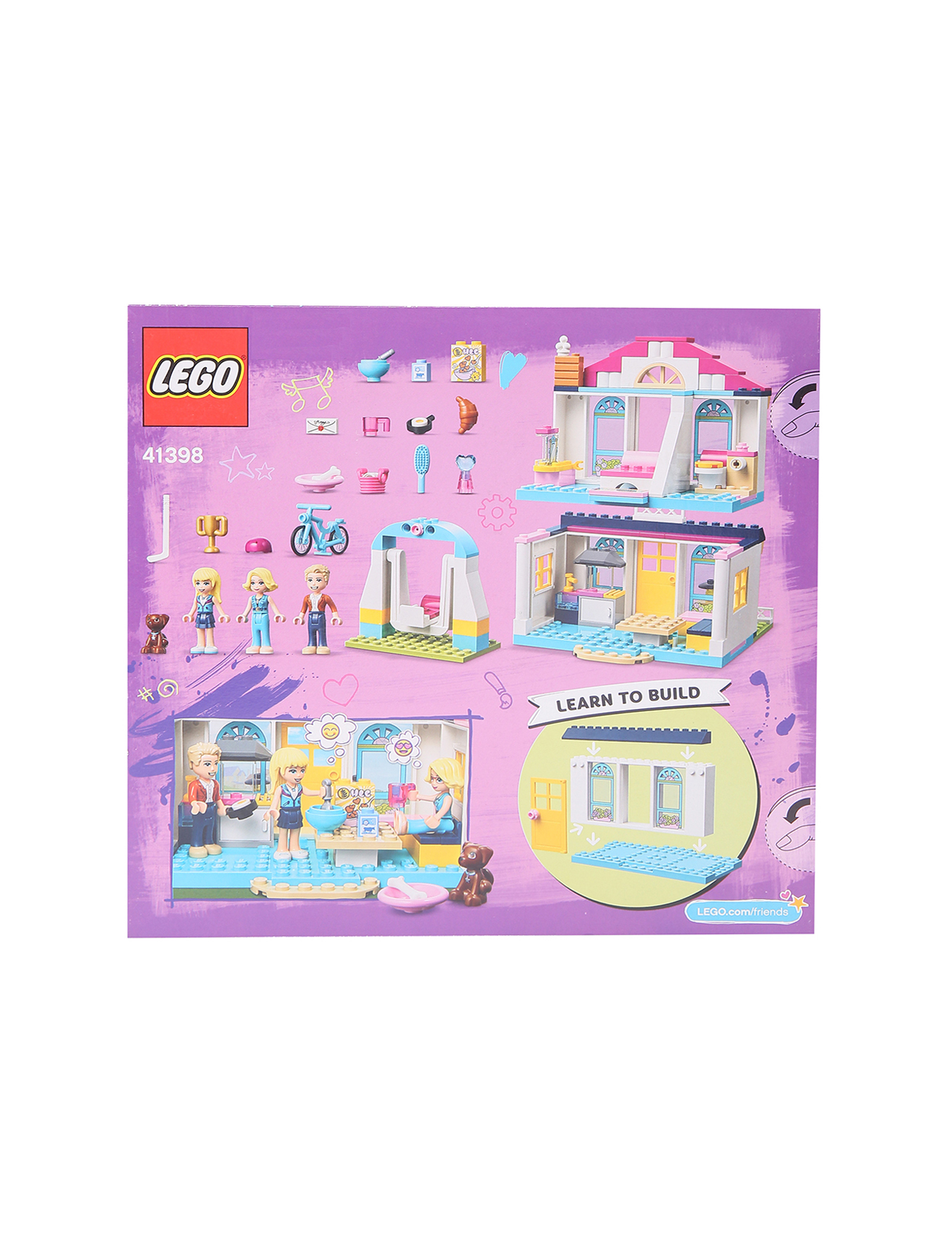 Конструктор LEGO Friends Дом Стефани (4+) Lego мультиколор (666345) купить  по цене 6 950 руб. в интернет-магазине ГУМ