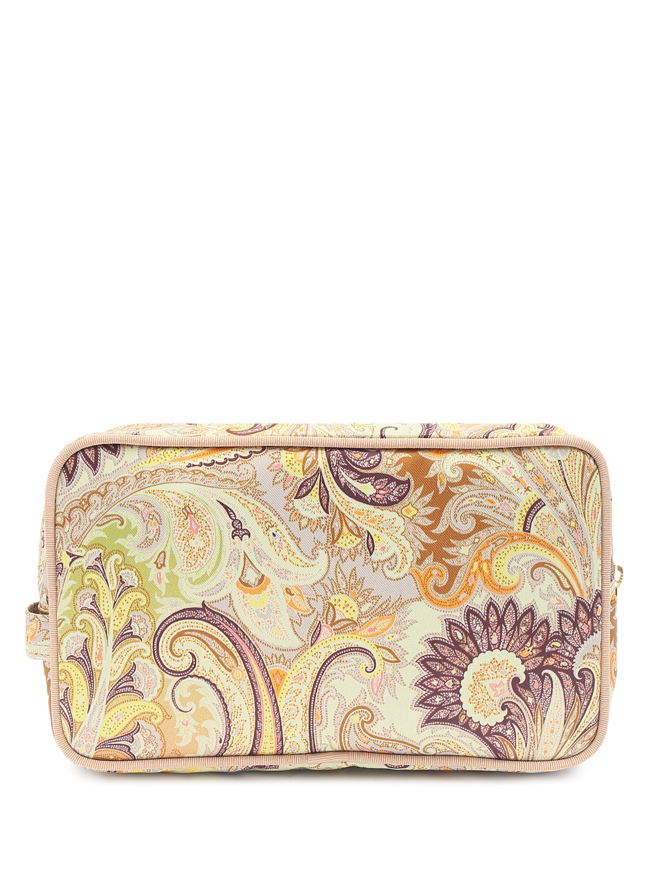 Косметичка из текстиля с узором пейсли  - Обтравка2