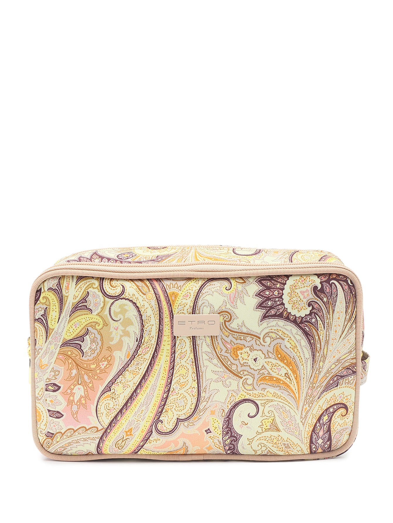 Косметичка из текстиля с узором пейсли  - Общий вид