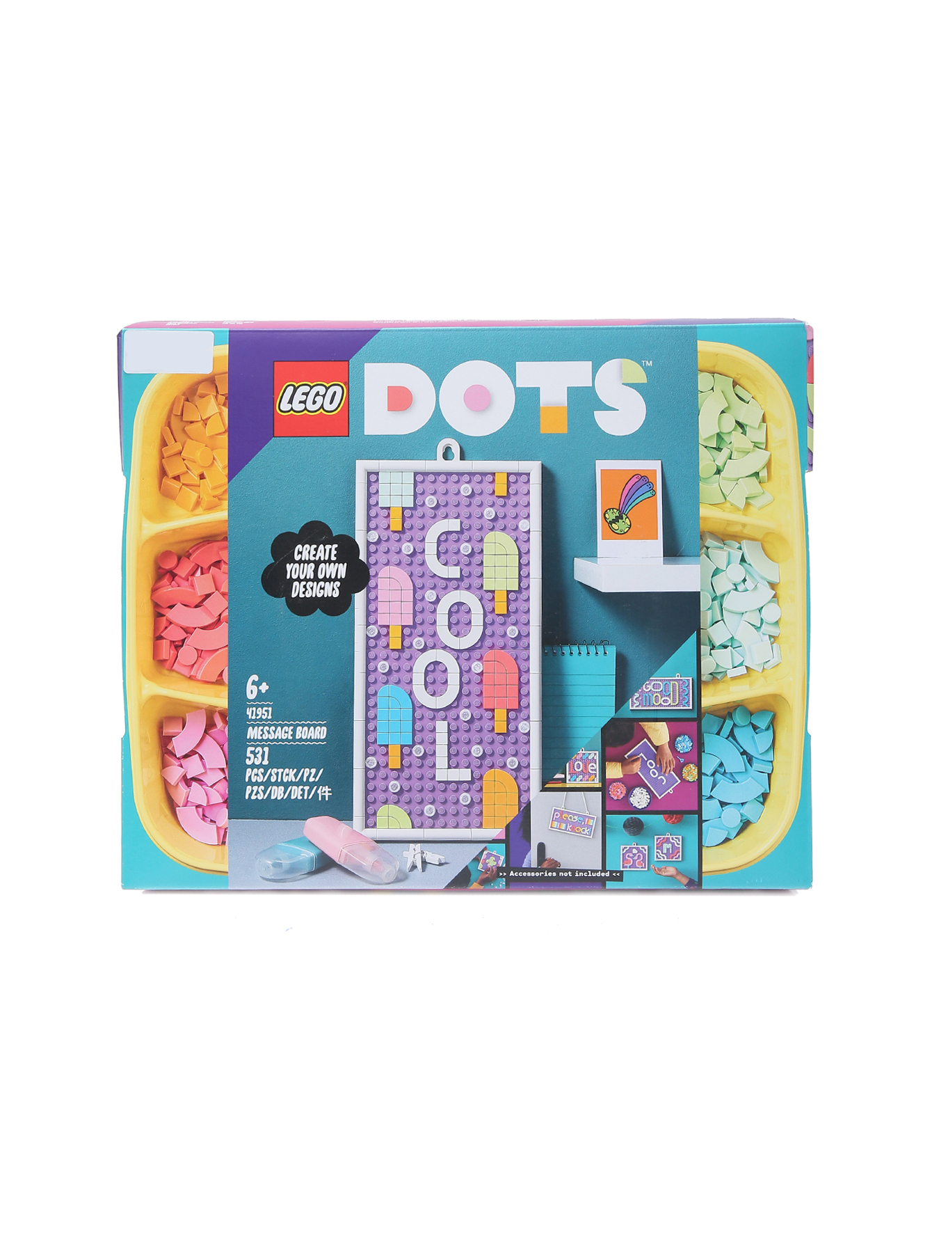 Конструктор LEGO DOTs "Доска для надписей" - Общий вид