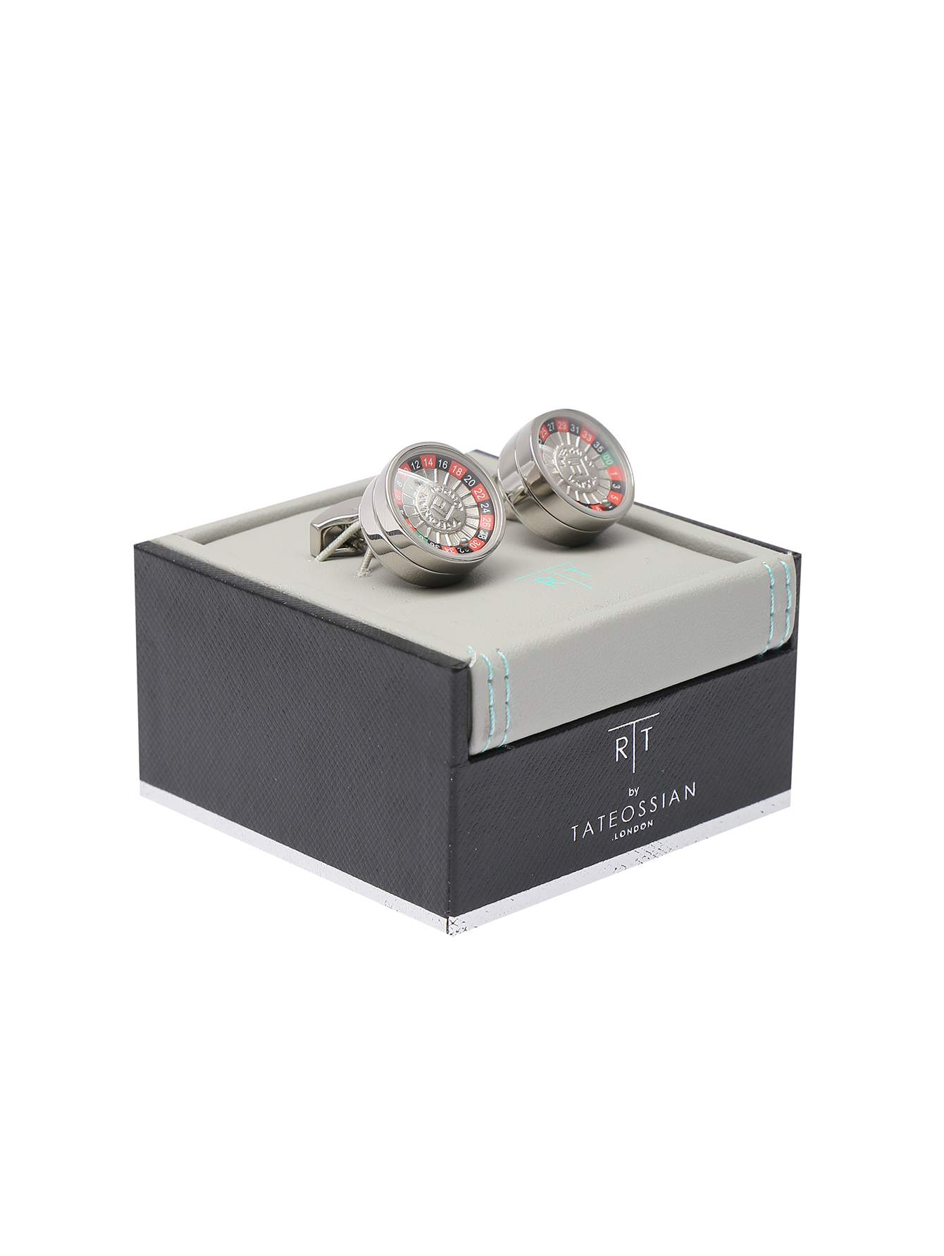 Запонки из металла и стекла  - Обтравка1