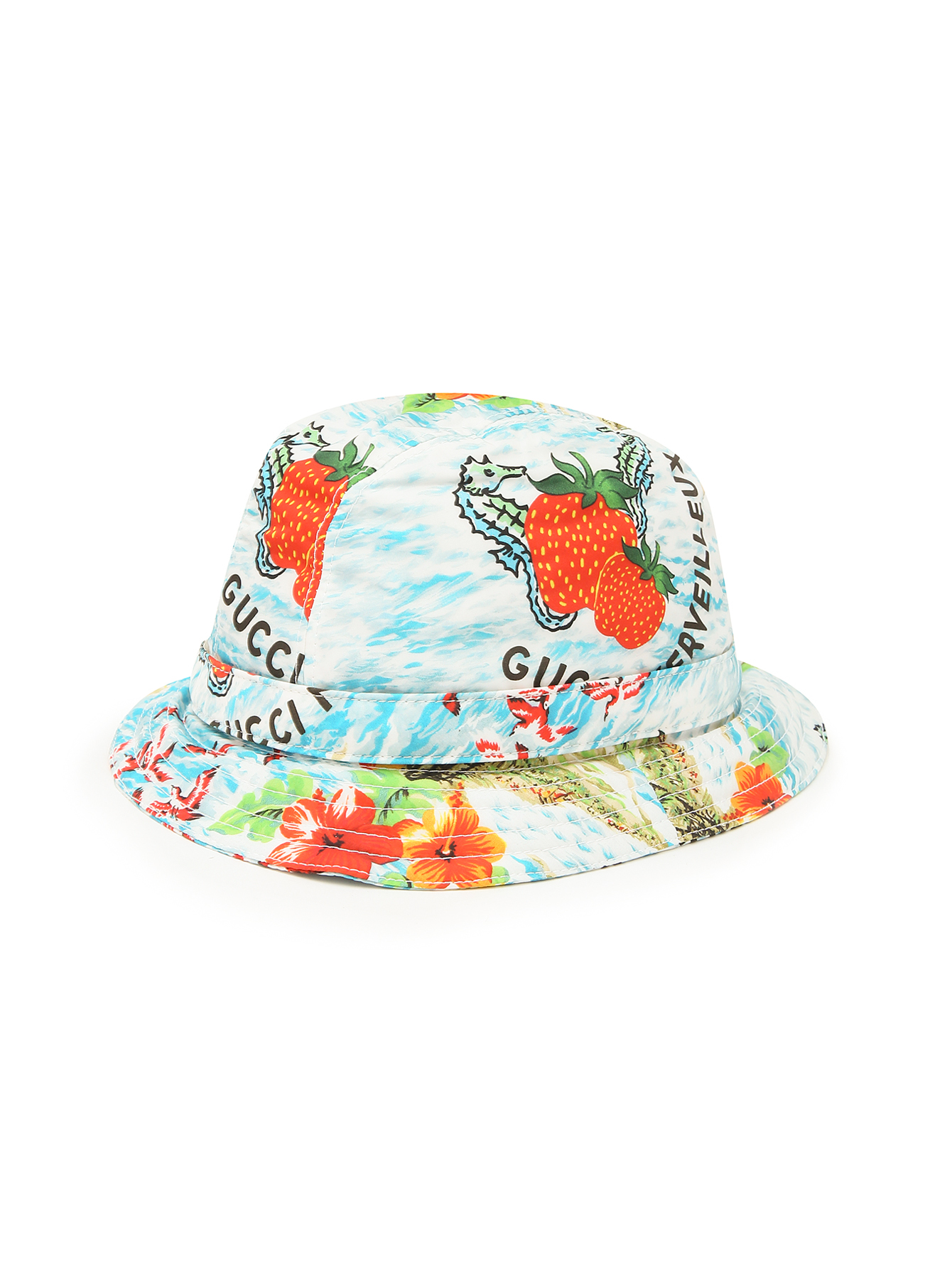 Gucci floral cheap bucket hat