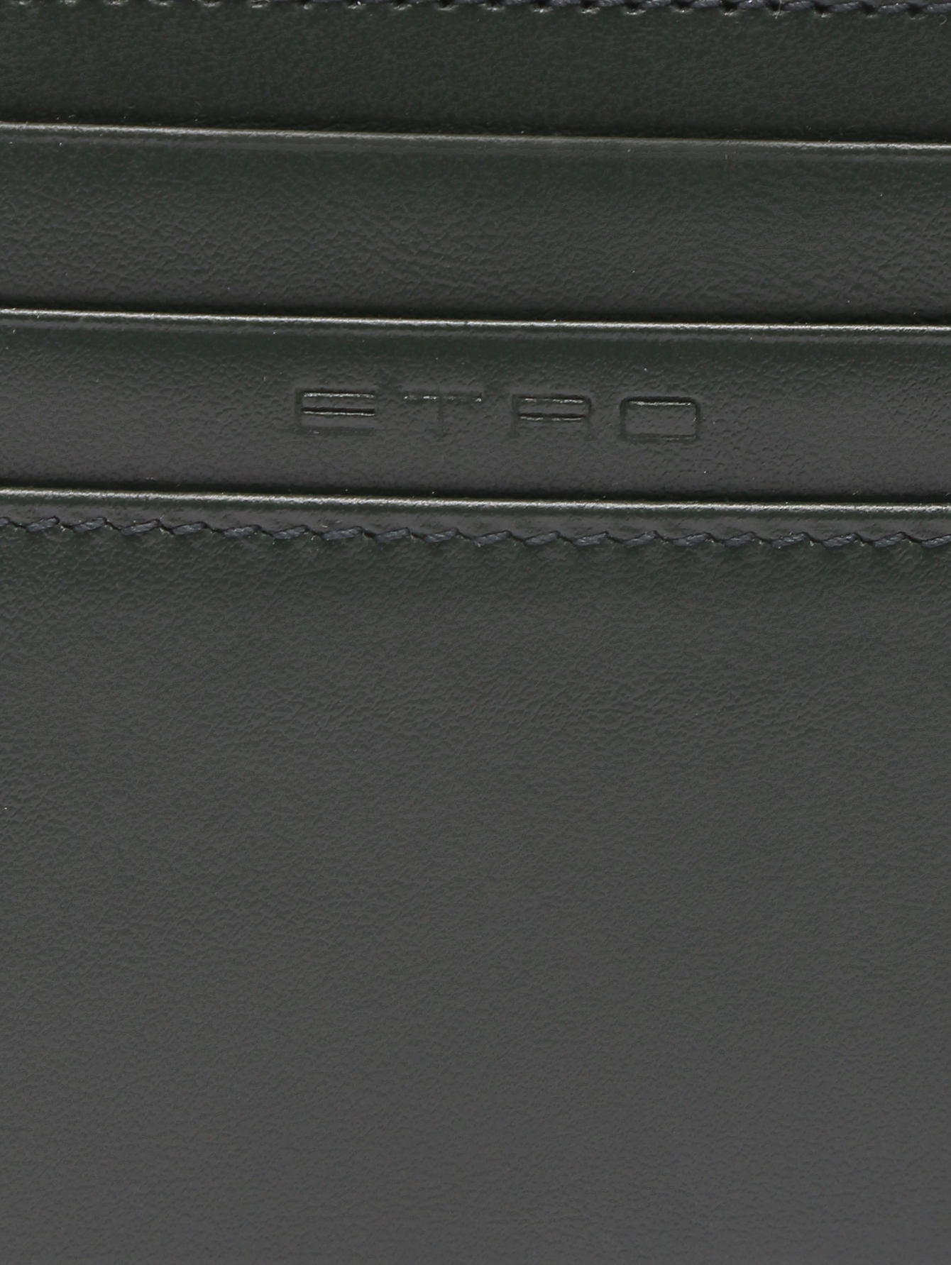 Визитница однотоная с логотипом - Деталь1